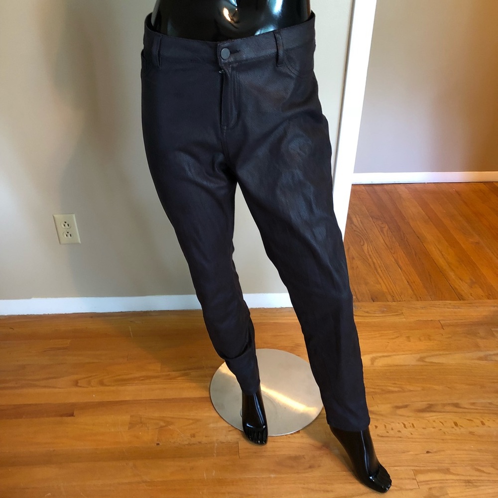 soho NYC Suede Skinny Jeans, 14